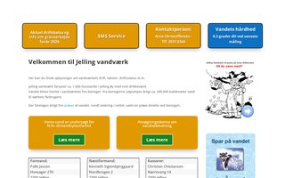 Screenshot af jelling-vandvaerk.dk