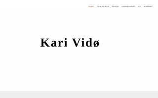 Screenshot af karividoe.dk