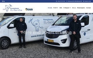 Screenshot af kron-el.dk