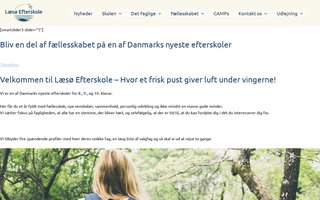 Screenshot af laesoe-efterskole.dk