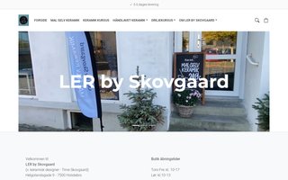 Screenshot af lerbyskovgaard.dk