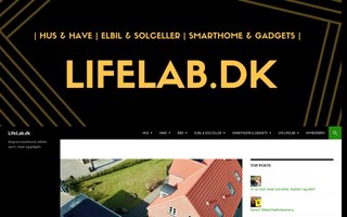 Screenshot af lifelab.dk