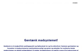 Screenshot af madland.dk