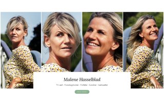 Screenshot af malenehasselblad.dk