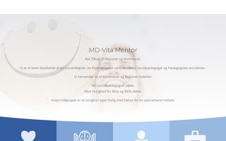 Screenshot af md-vita.dk