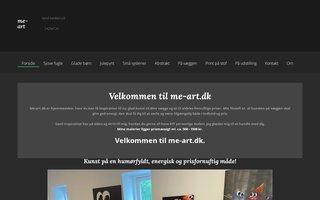 Screenshot af me-art.dk