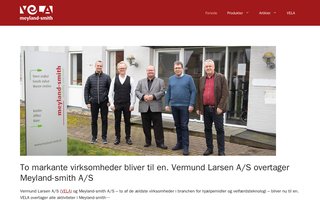 Screenshot af meyland-smith.dk