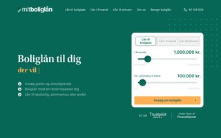 Screenshot af mitboliglaan.dk