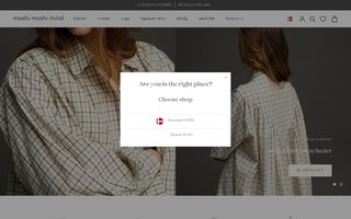 Screenshot af moshimoshimind.dk