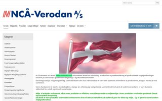 Screenshot af ncaa.dk