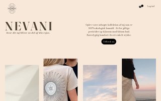 Screenshot af nevani.dk