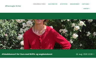 Screenshot af oelsemaglekirke.dk