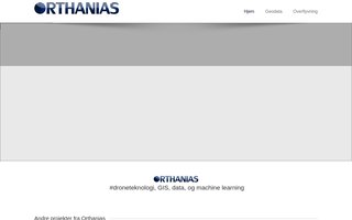 Screenshot af orthanias.dk