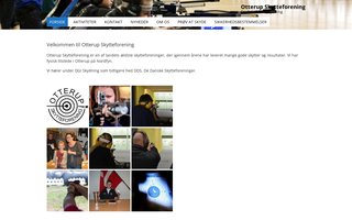 Screenshot af otterupskytte.dk