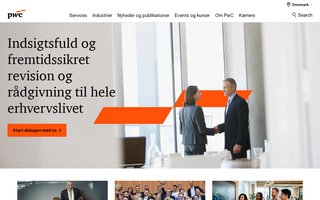 Screenshot af pwc.dk