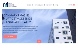 Screenshot af realestatenetwork.dk