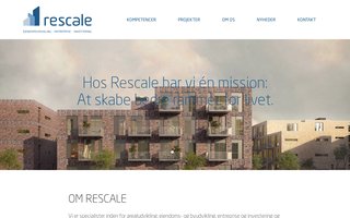 Screenshot af rescale.dk