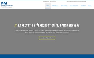 Screenshot af rustfridesign.dk