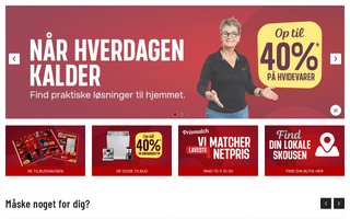 Screenshot af skousen.dk