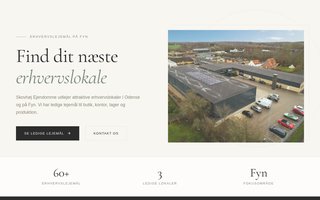 Screenshot af skovhoej.dk