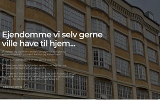 Screenshot af snejendomme.dk