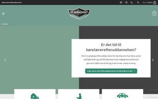 Screenshot af stjernqvist.dk