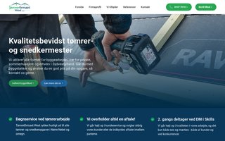 Screenshot af tfwest.dk