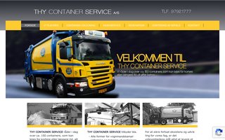 Screenshot af thycontainerservice.dk