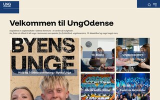 Screenshot af ungodense.dk