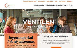 Screenshot af ventilen.dk