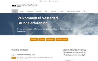 Screenshot af vesterled-gf.dk