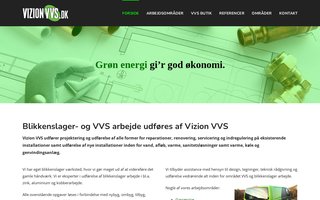 Screenshot af vizionvvs.dk