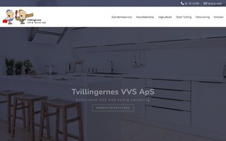 Screenshot af vvs-toemrer.dk