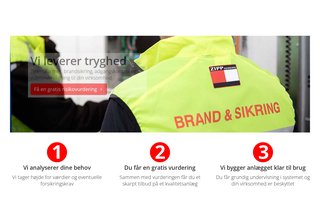 Screenshot af zippsystems.dk