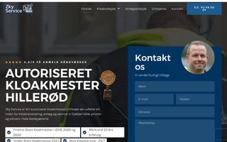 Screenshot af zkys.dk