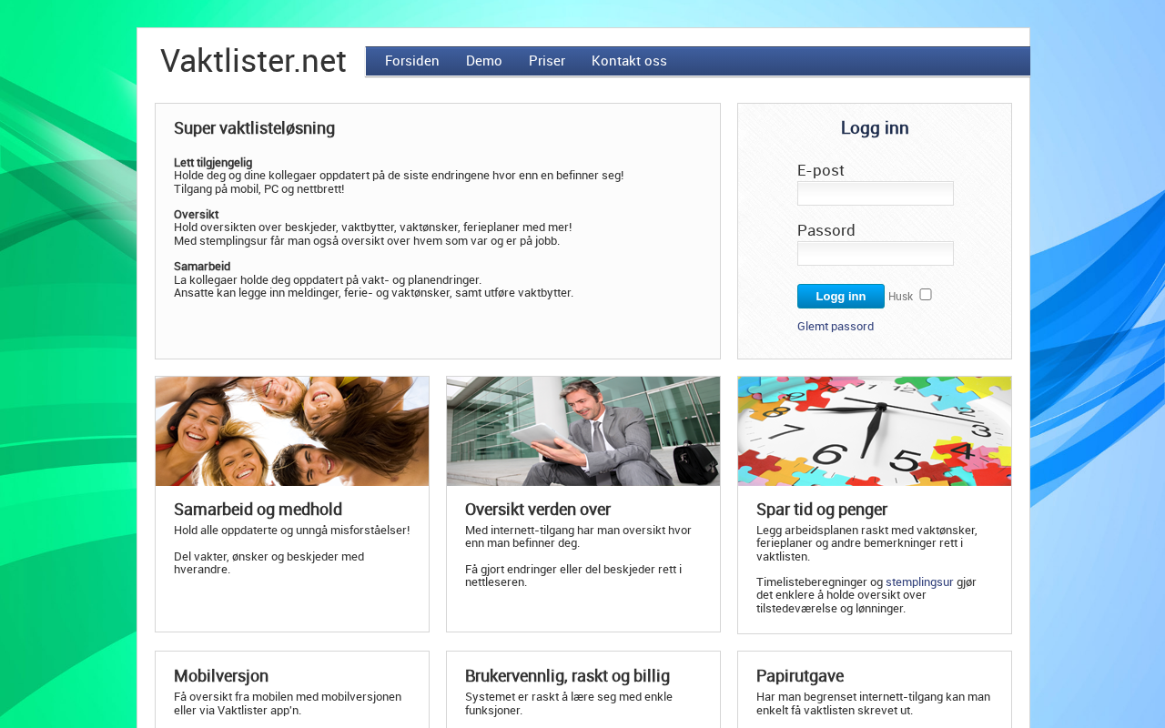 vaktlister.net