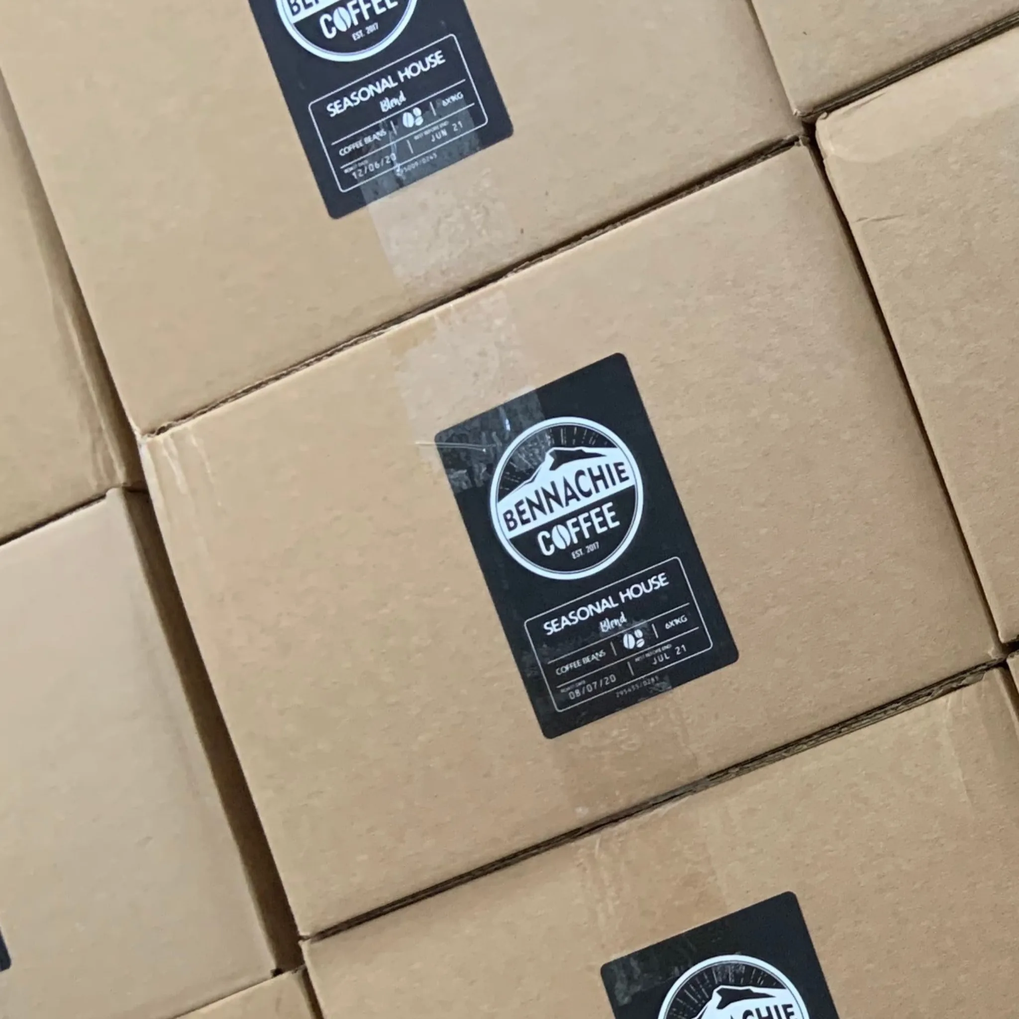 Case of 6x1kg - Seasonal House Blend Coffee Beans