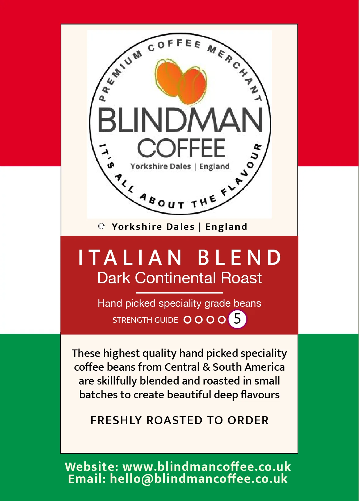 Italian Blend | Very Dark Roast