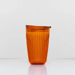 HUSKEE Reusable Cup 350ML (Amber & Smoke)
