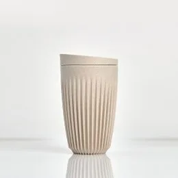 HUSKEE Reusable Cup 350ML (Charcoal Natural)