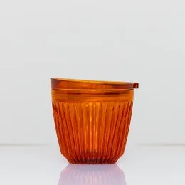 HUSKEE Reusable Cup 170ML (Amber & Smoke)