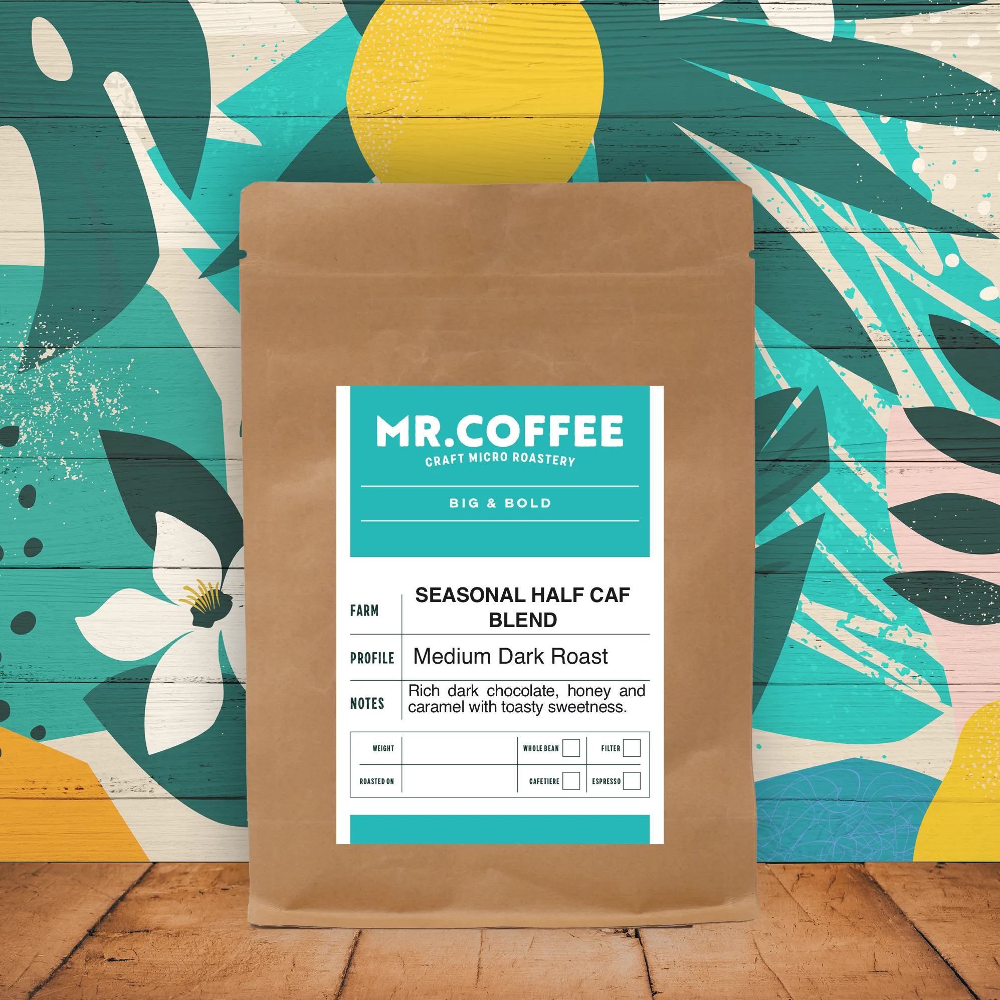 Seasonal Half Caf - Medium Dark Roast