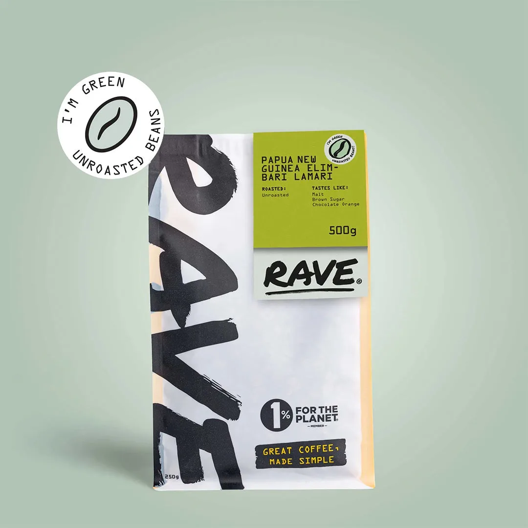 Papua New Guinea Lamari Green Coffee Beans