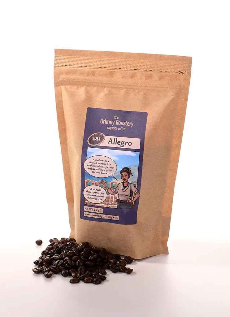 Aria Allegro 250g or 750g