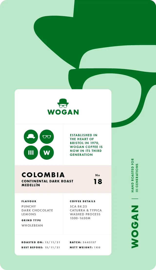 Colombia Continental Dark Roast
