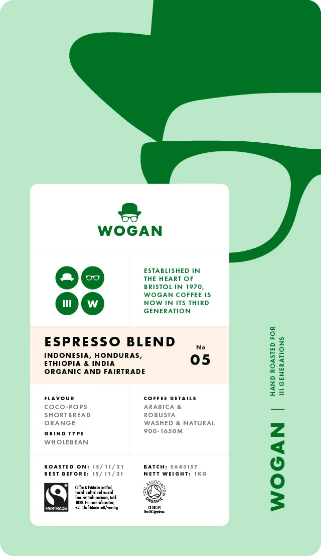 Organic & Fairtrade Espresso Blend