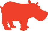 Kiss The Hippo logo