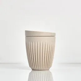 HUSKEE Reusable Cup 230ML (Charcoal Natural)