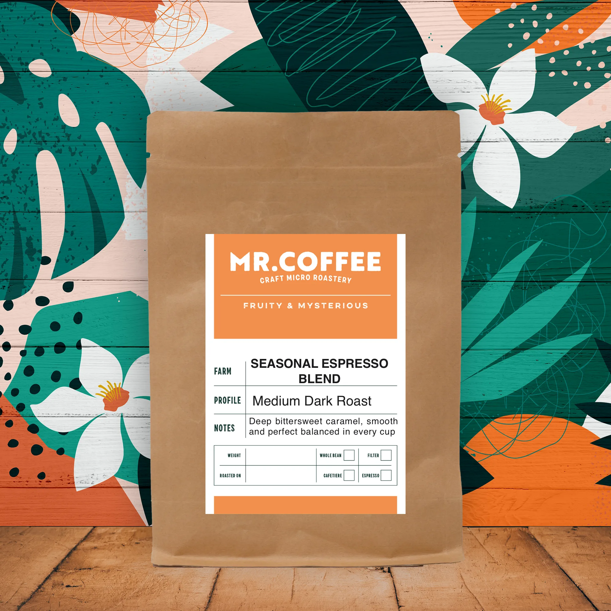Seasonal Espresso Blend - Medium Dark Roast