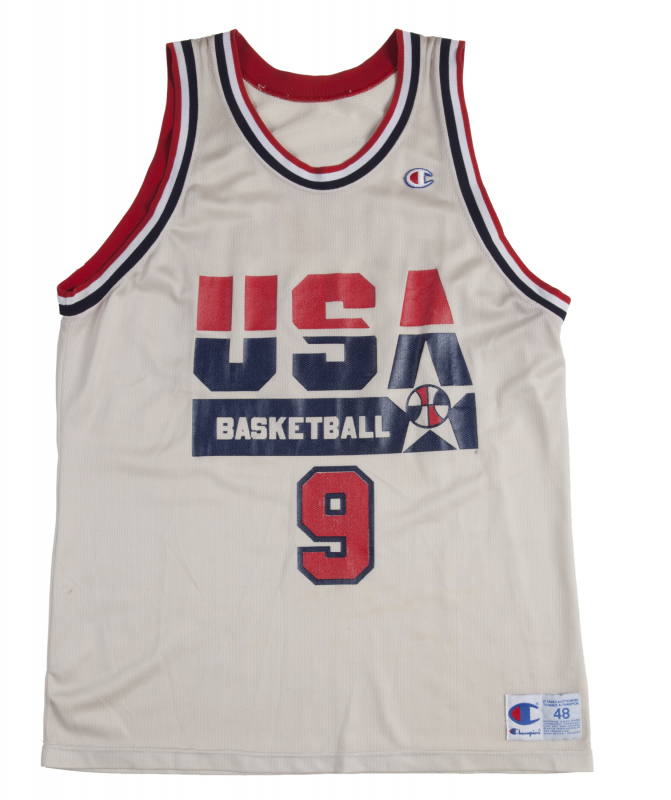 DIEGO MARADONA MICHAEL JORDAN USA BASKETBALL 1994 WORLD CUP